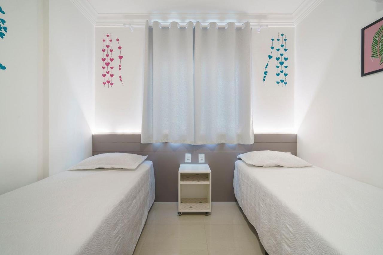 Aluguel Apartamento 2 Quartos Com Piscina Bombinhas Bagian luar foto