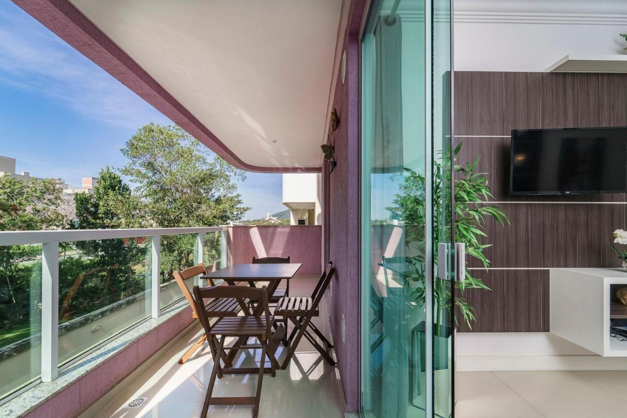 Aluguel Apartamento 2 Quartos Com Piscina Bombinhas Bagian luar foto